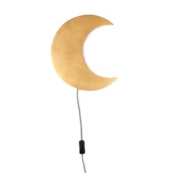Επιτοίχιο Φωτιστικό Barbo Φεγγάρι Gold Neonato Bebe