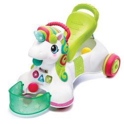Βρεφική Περπατούρα-Καροτσάκι 3 σε 1 Sit Walk Ride Unicorn Infantino