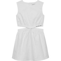 Φόρεμα Calvin Klein IG0IG02470_YAF Λευκό JNR