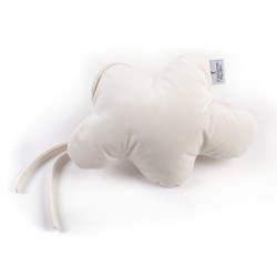 Μαξιλαράκι Πάντας Velutto Pillows 30x30 Συννεφάκι Λευκό