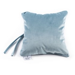 Μαξιλαράκι Πάντας Velutto Pillows 30x30 Τετράγωνο Γαλάζιο