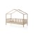 Κρεβάτι Σπιτάκι Montessori Dallas Tree Rail 90x200 Φυσικό